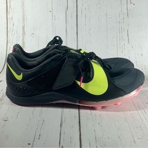 Nike Air Zoom LJ Elite Track Jumping Spikes Cleats Black Size 10 CT0079-001
